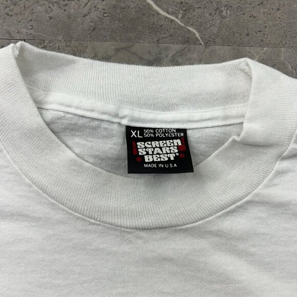 80s Vintage Corvette Graphic Tee Mens XL Nationals Indianapolis Chevy Chevrolet - Picture 4 of 7